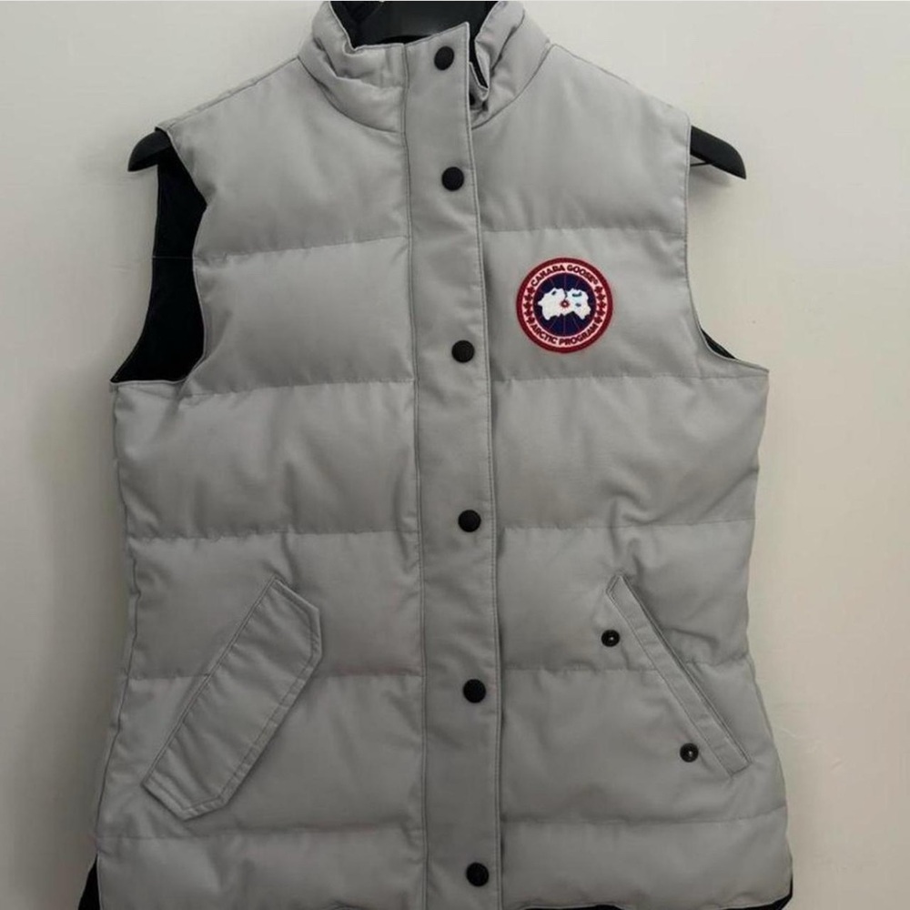Canada Goose Gray Puffer Vest